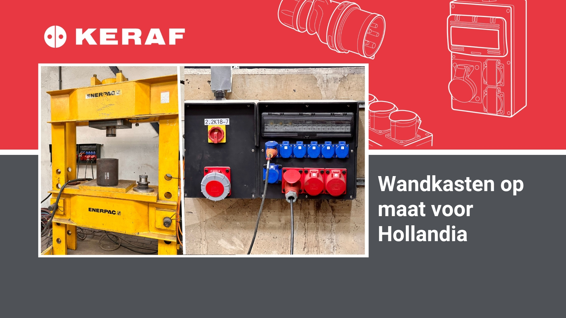 Wandkasten op maat voor Staalconstructiebedrijf Hollandia